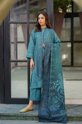Autumn Winter Vol-01 Collection'24 By Sahar Emerald Shore